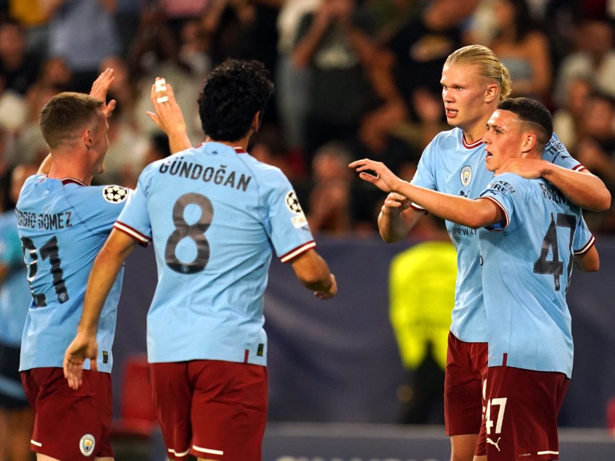 Manchester City kick off Champions League campaign with 4-0 victory over Sevilla