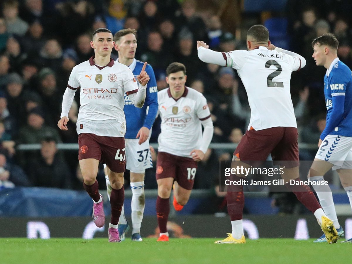 Foden Prospers In 3-1 Victory Over Everton