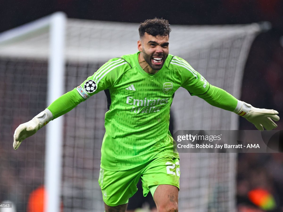 David Raya Saves Arsenal Into The Quarter-Finals of The Champions League