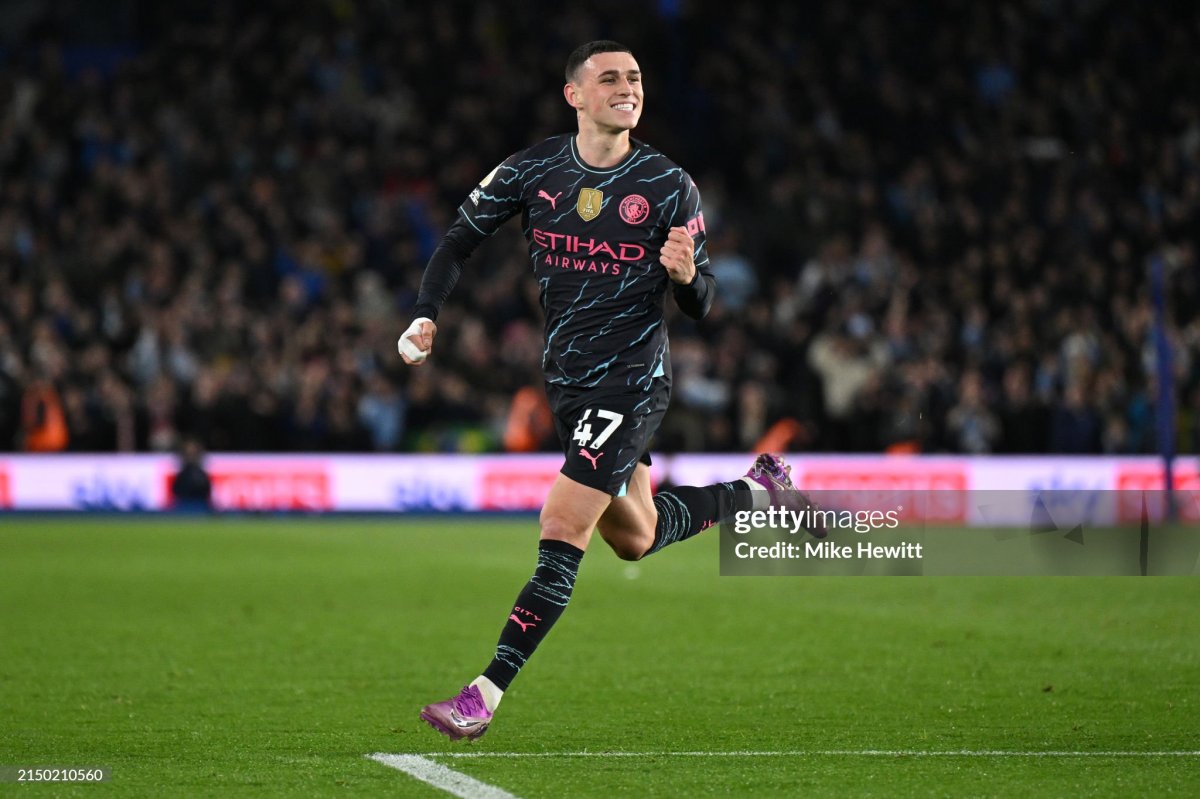 Foden Brace Keeps Man City in Driving Seat For Title Push